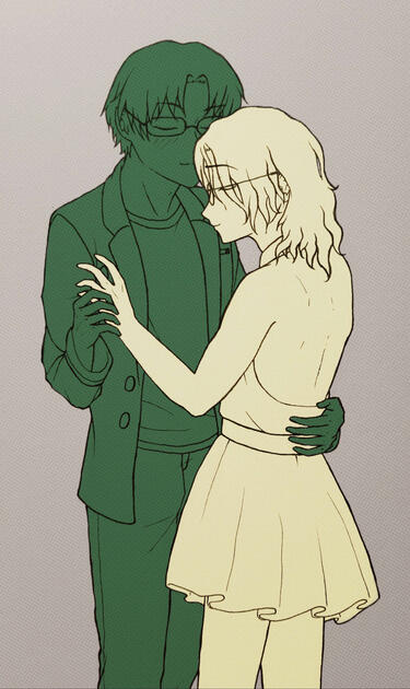 colorblocked sketch